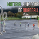 Portada del vídeo en el que se puede ver el patio de OSOTU lanbarri con un set de aros y un niño sorprendido.